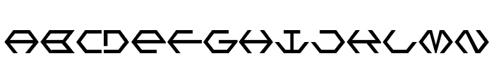 Gamma Sentry Font UPPERCASE
