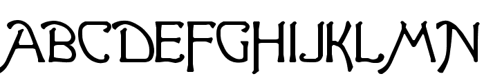 Ganelon Demo Font UPPERCASE