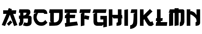 Gang of Three Font LOWERCASE