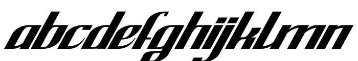 GanymedeTakeover-Regular Font LOWERCASE