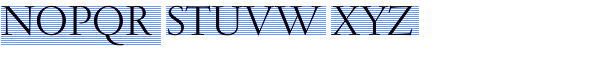 Garamond FB Text Light Font UPPERCASE