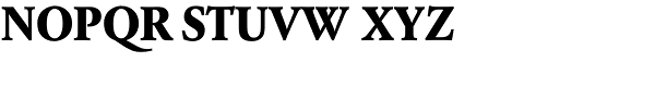 Garamond Nr2 SB-Bold Font UPPERCASE