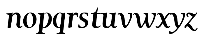 Garava Bold Italic Font LOWERCASE