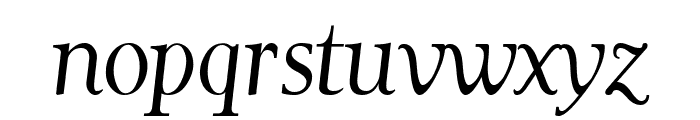 Garava Italic Font LOWERCASE