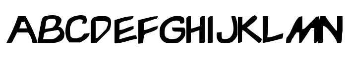 Garfield By ISIS Font LOWERCASE