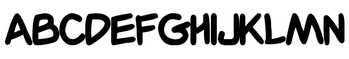 Garfield Font LOWERCASE