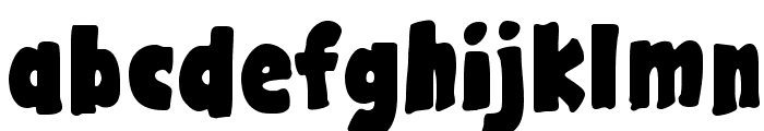 GargleRg-Bold Font LOWERCASE