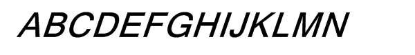 Garth Graphic® Premier Bold Italic Font UPPERCASE
