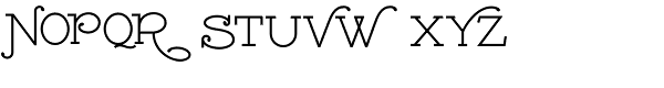 Gasoline Alley NF Font UPPERCASE