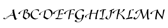 GazelleFLF Font UPPERCASE