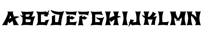 GBShinto-Regular Font LOWERCASE