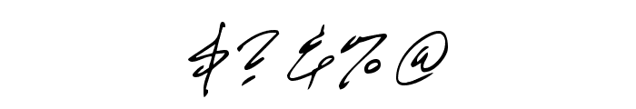 GE HandyScript Font OTHER CHARS