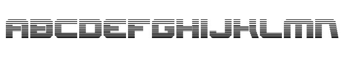 Gearhead Scanlines Font LOWERCASE
