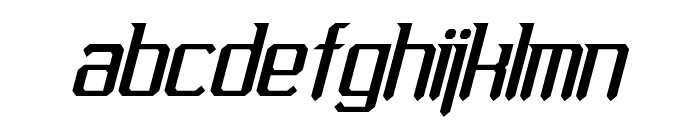 Gemcut Italic Font LOWERCASE