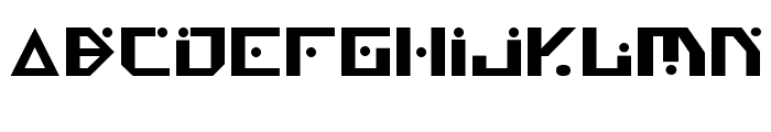 Generation Nth Font UPPERCASE