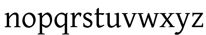 Gentium Basic Font LOWERCASE
