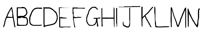 Genus Font UPPERCASE