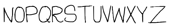 Genus Font UPPERCASE