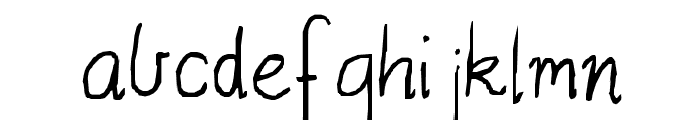 Genus Font LOWERCASE