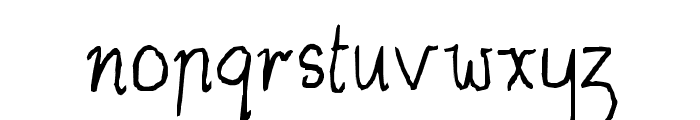 Genus Font LOWERCASE