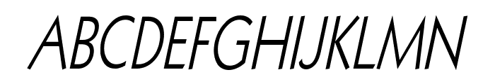 Geo 112 Thin Italic