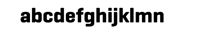 Geogrotesque Bold OT Font LOWERCASE