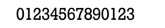 Geometric Slabserif 712 Medium OT Font OTHER CHARS