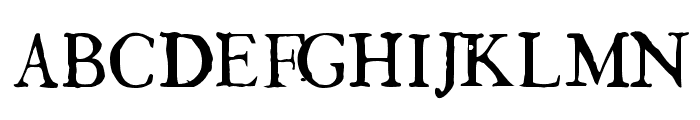 GeorgLight Font UPPERCASE