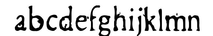 GeorgLight Font LOWERCASE