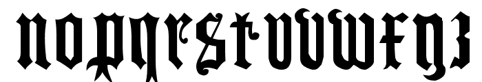 German-Blackletters--15th-c- Font LOWERCASE