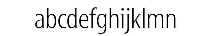 GershwinLight Font LOWERCASE
