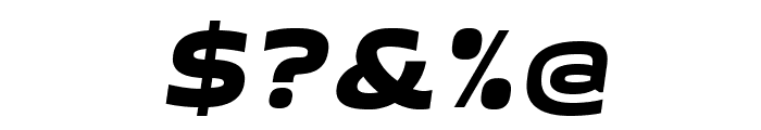 GetVoIPGrotesque-Italic Font OTHER CHARS