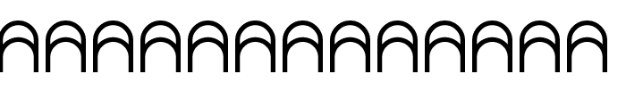 gembira Font LOWERCASE