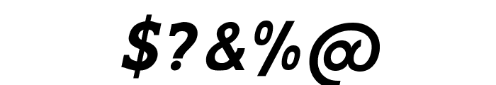 GFS Neohellenic Bold Italic Font OTHER CHARS