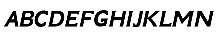 GFS Neohellenic Bold Italic Font UPPERCASE