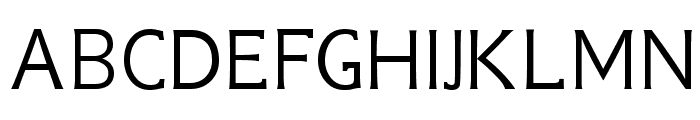 GFS Neohellenic Regular Font UPPERCASE