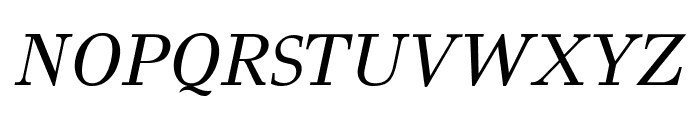 GFSDidot-Italic Font UPPERCASE