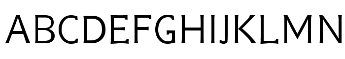 GFSNeohellenic-Regular Font UPPERCASE