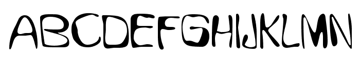 GFWet Font UPPERCASE
