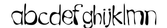 GFWet Font LOWERCASE