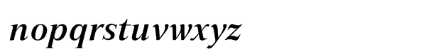 GHEA Hayk Davtyan Std DemiBold Italic Font LOWERCASE