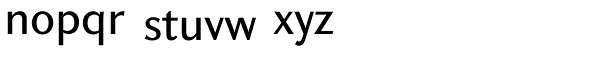 GHEA Koryun Medium Font LOWERCASE