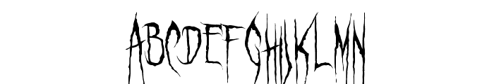 Ghastly Panic Font UPPERCASE