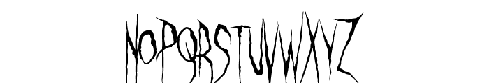 Ghastly Panic Font LOWERCASE