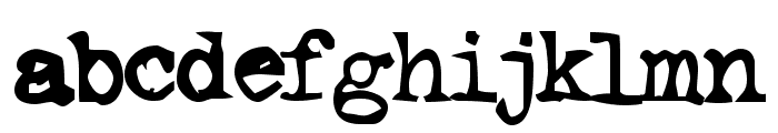 Ghostwriter Font LOWERCASE