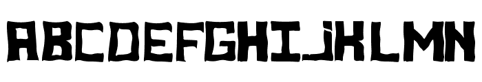 Ghoul Font UPPERCASE