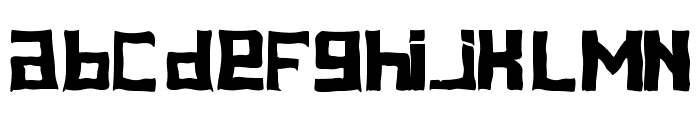 Ghoul Font LOWERCASE