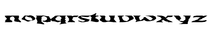 GhoulyBooly Font LOWERCASE