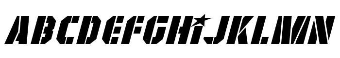 GI Colton Italic Font LOWERCASE