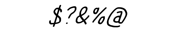 Gib Italic Font Plox Font OTHER CHARS